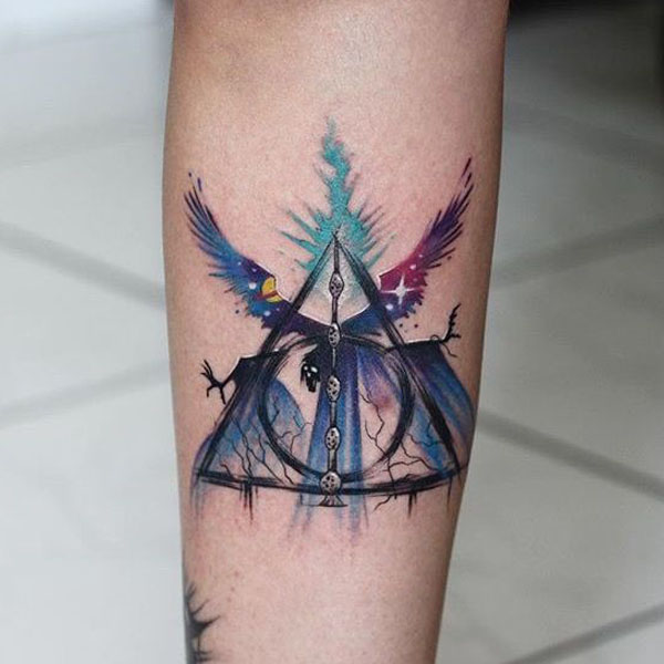Фото татуировки Даров смерти